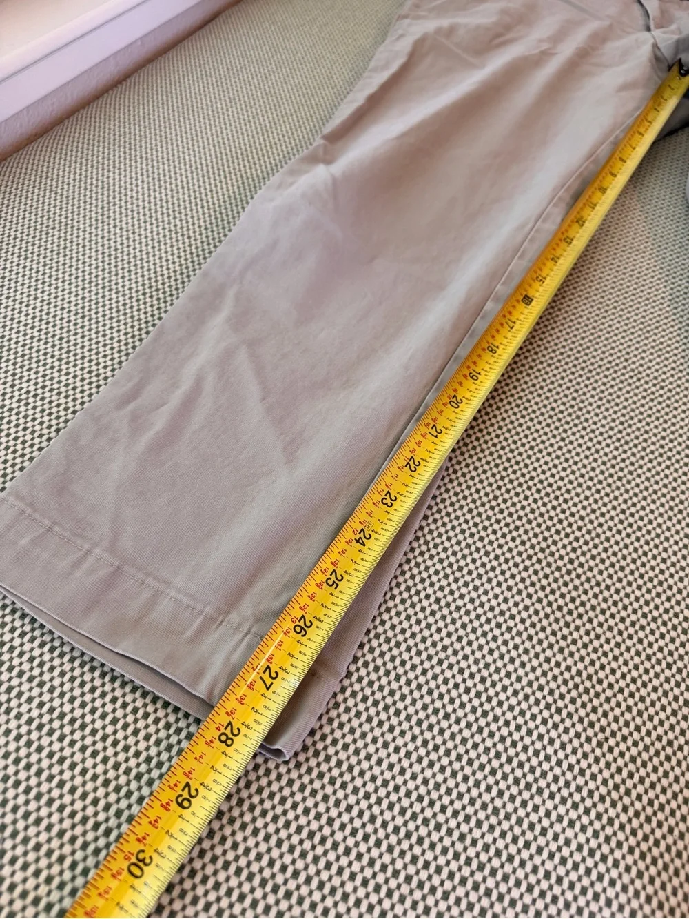 Banana Republic Men's Mason Chino- Light Tan 35x30 #108